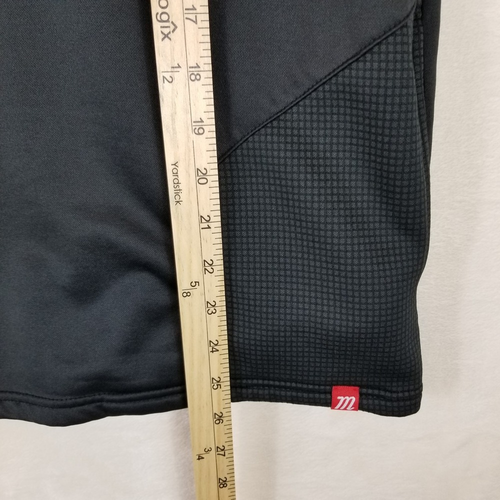 Marucci Mens Black Performance Baseball Hoodie Sweatshirt Size S Graphic Logo - Picture 6 of 7